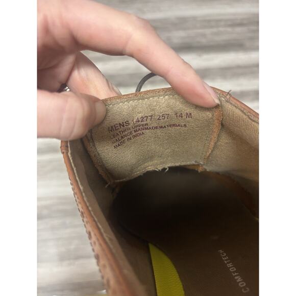 Florsheim Imperial Men’s 14M Brown Leather Wingtip Oxford Lace Up main image 9